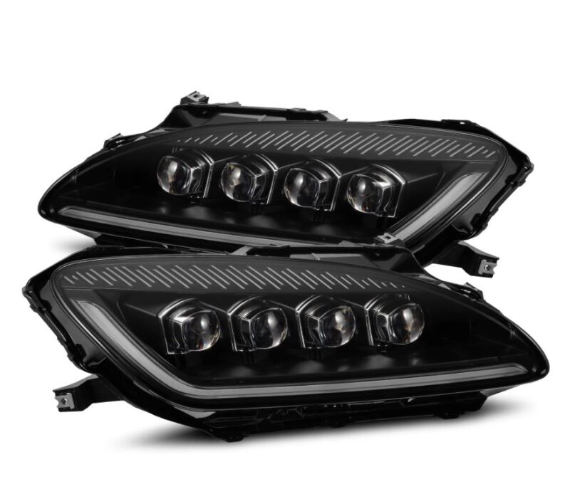 AlphaRex 99-09 Honda S2000 NOVA-Series Projector LED Headlights - Black 880273 *Discontinued