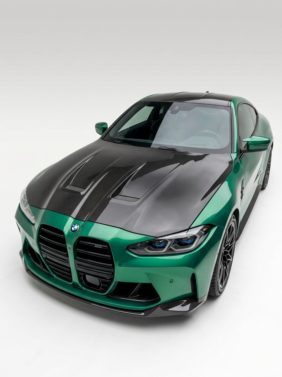 BMW 3 Series G80/G81 M3 & 4 Series G82/G83 M4 A Style Carbon Fiber Front Hood (2019+)
