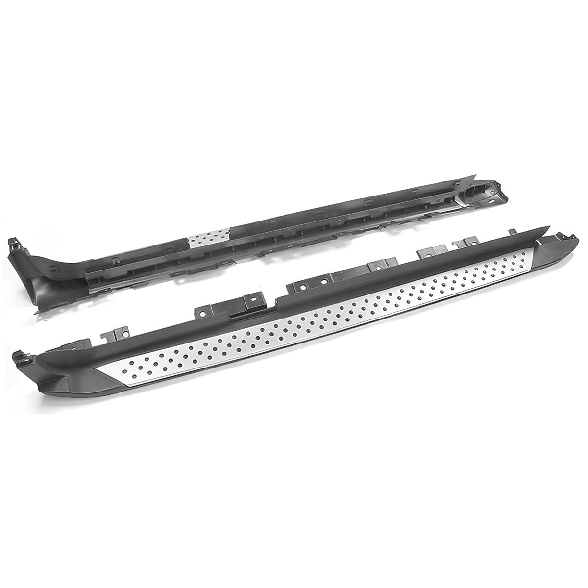 2011-2017 BMW X3 F25 Black Silver 2PCS Running Boards Side Step Bars