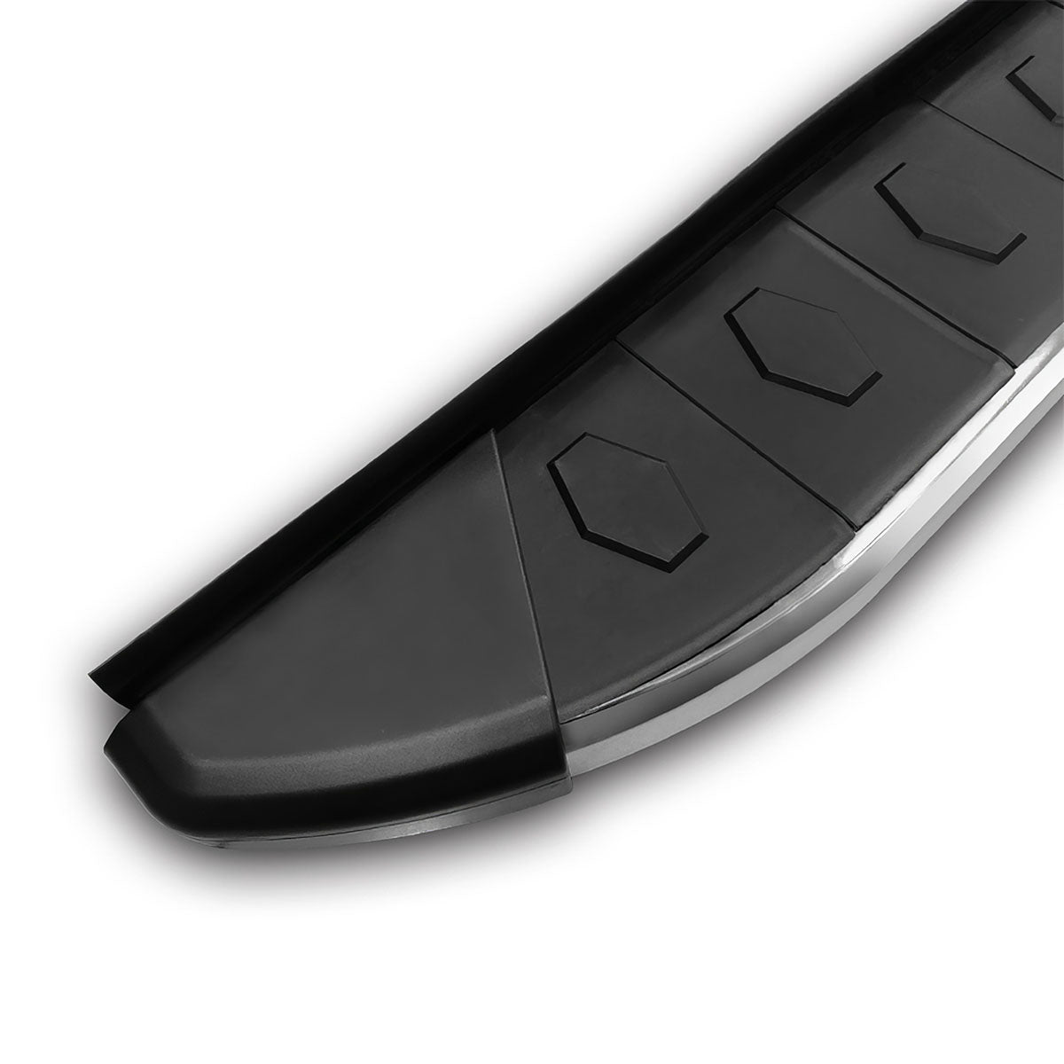 2009-2015 Honda Pilot Running Boards OE Style Black Silver Aluminum