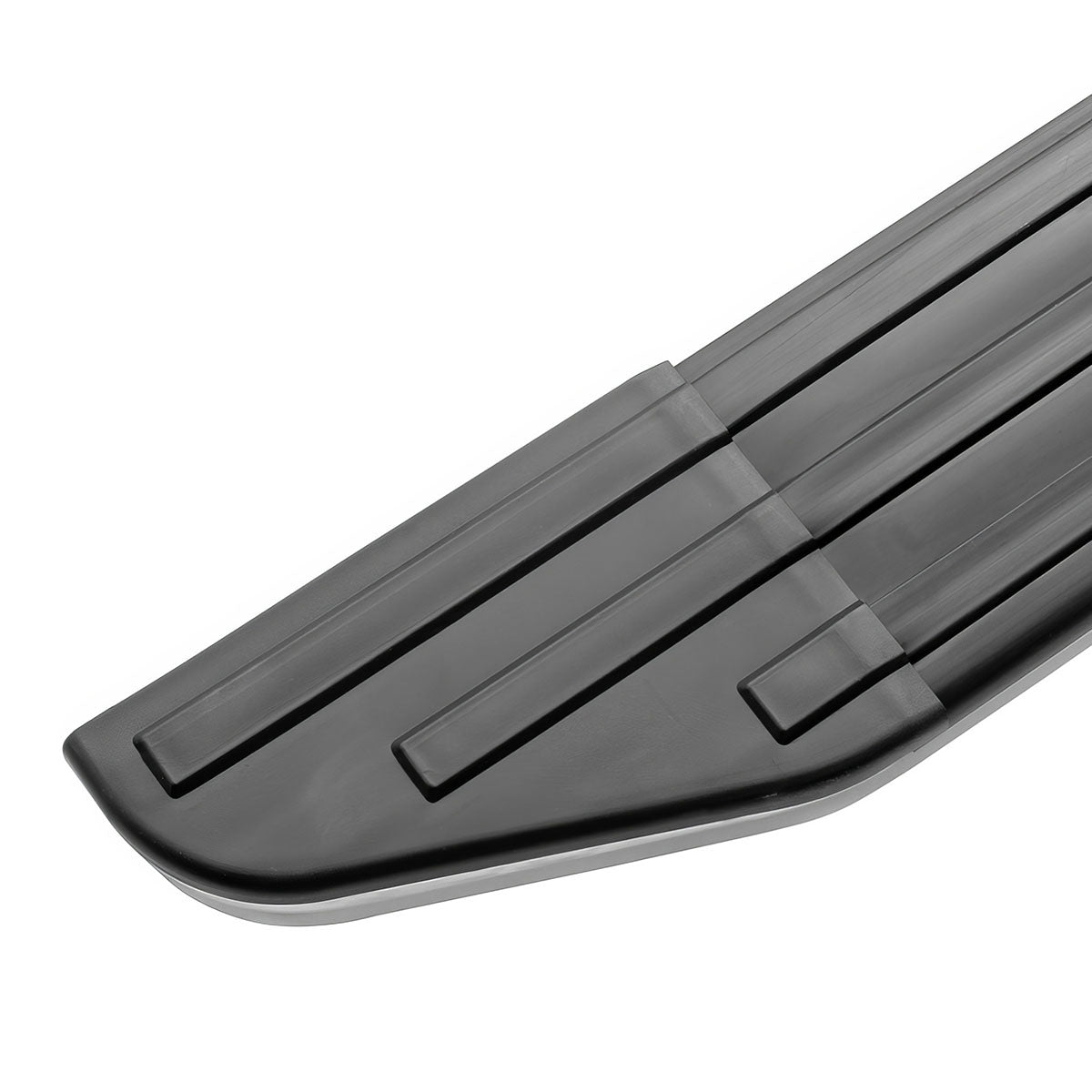 2016-2022 Honda Pilot V2 Style Black Chrome Running Board Aluminum ABS