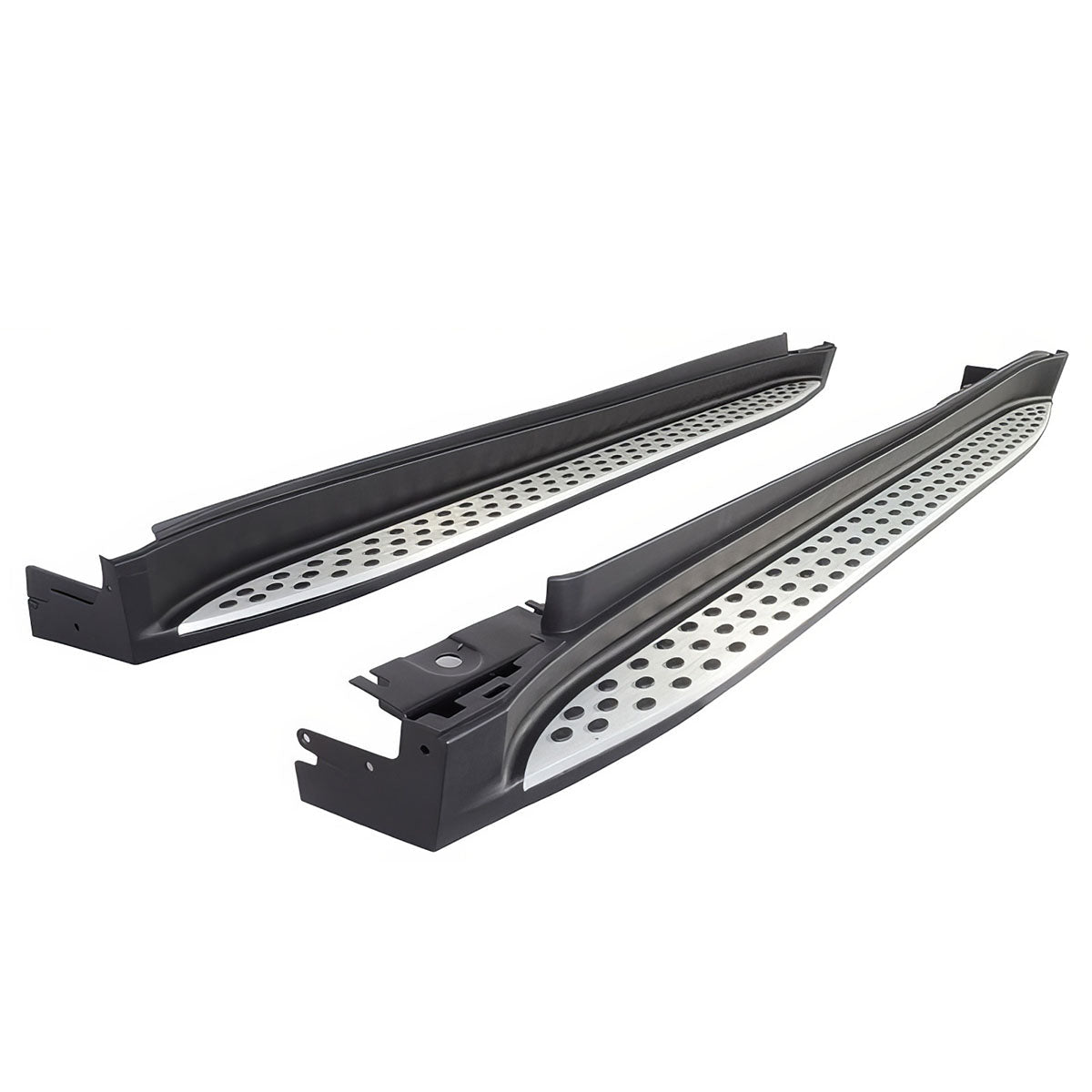 2006-2011 Benz W164 ML320 ML350 ML550 OE Silver Running Board Aluminum