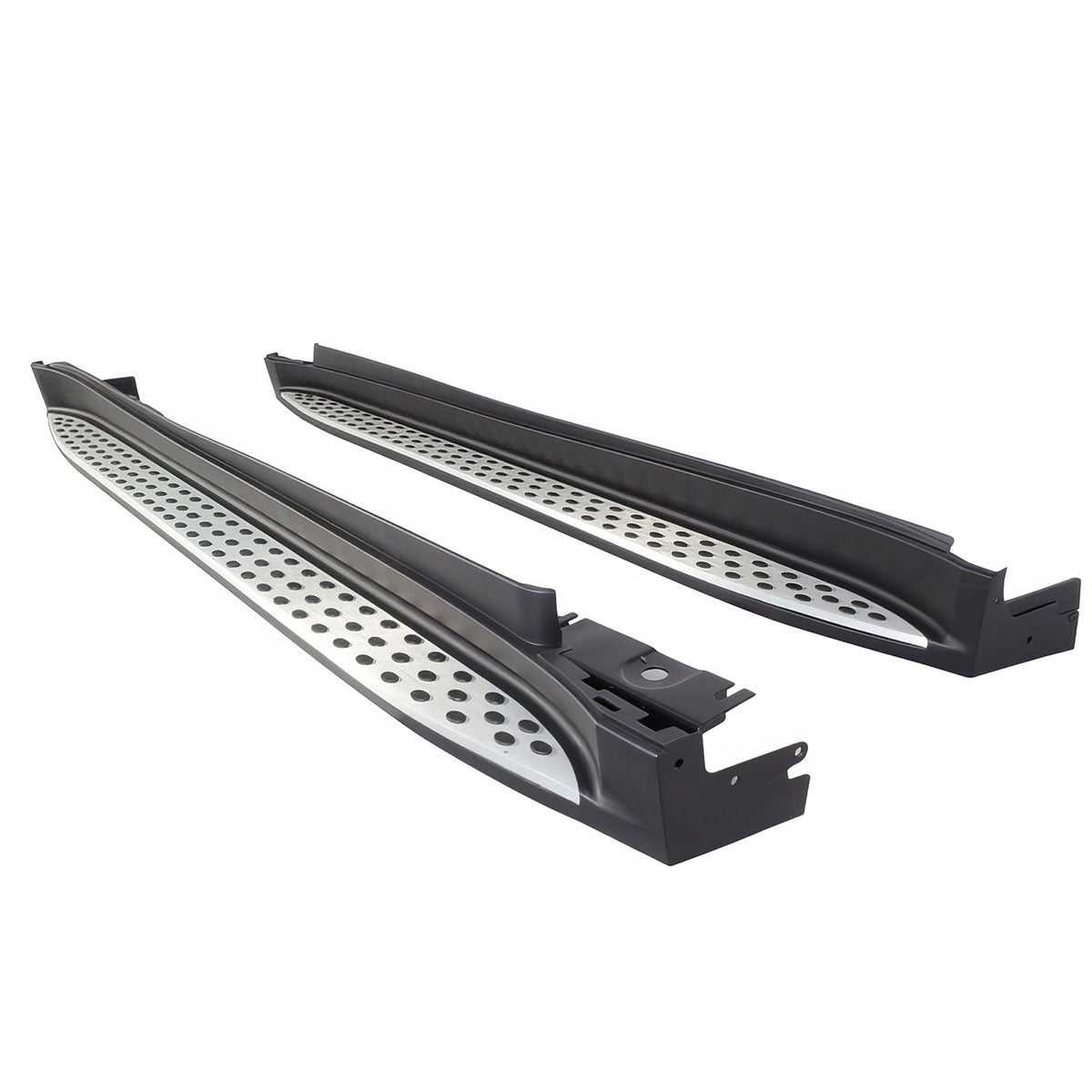 2006-2011 Benz W164 ML320 ML350 ML550 OE Silver Running Board Aluminum
