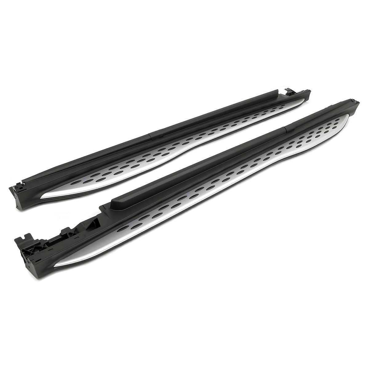 2023-2025 Benz GLC300 OE Style Black Running Board Aluminum Plastic