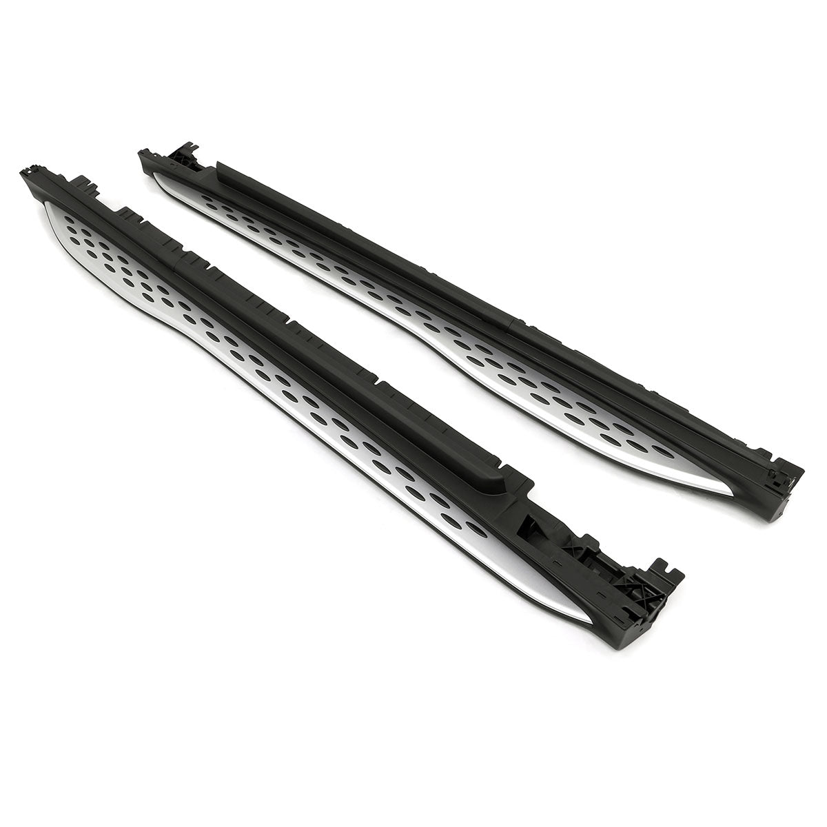 2023-2025 Benz GLC300 OE Style Black Running Board Aluminum Plastic