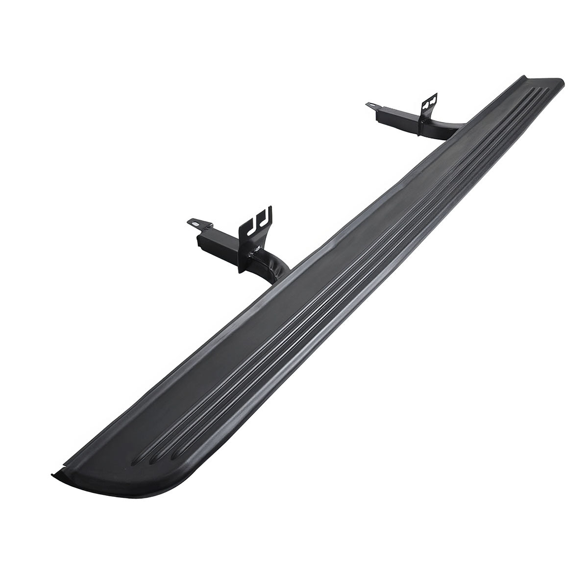 2003-2012 Land Rover Range Rover OE Silver Rubber Black Running Board