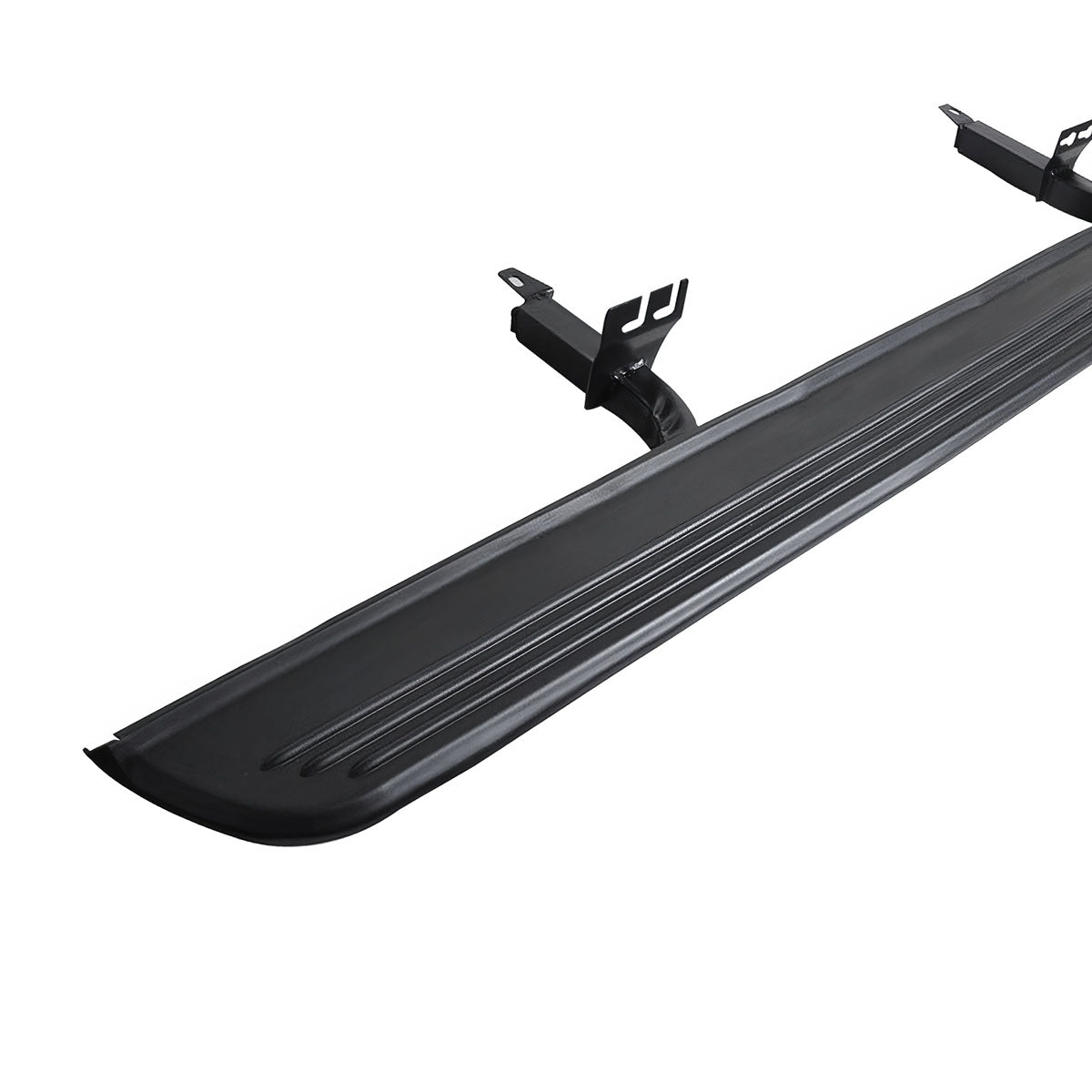2003-2012 Land Rover Range Rover OE Silver Rubber Black Running Board