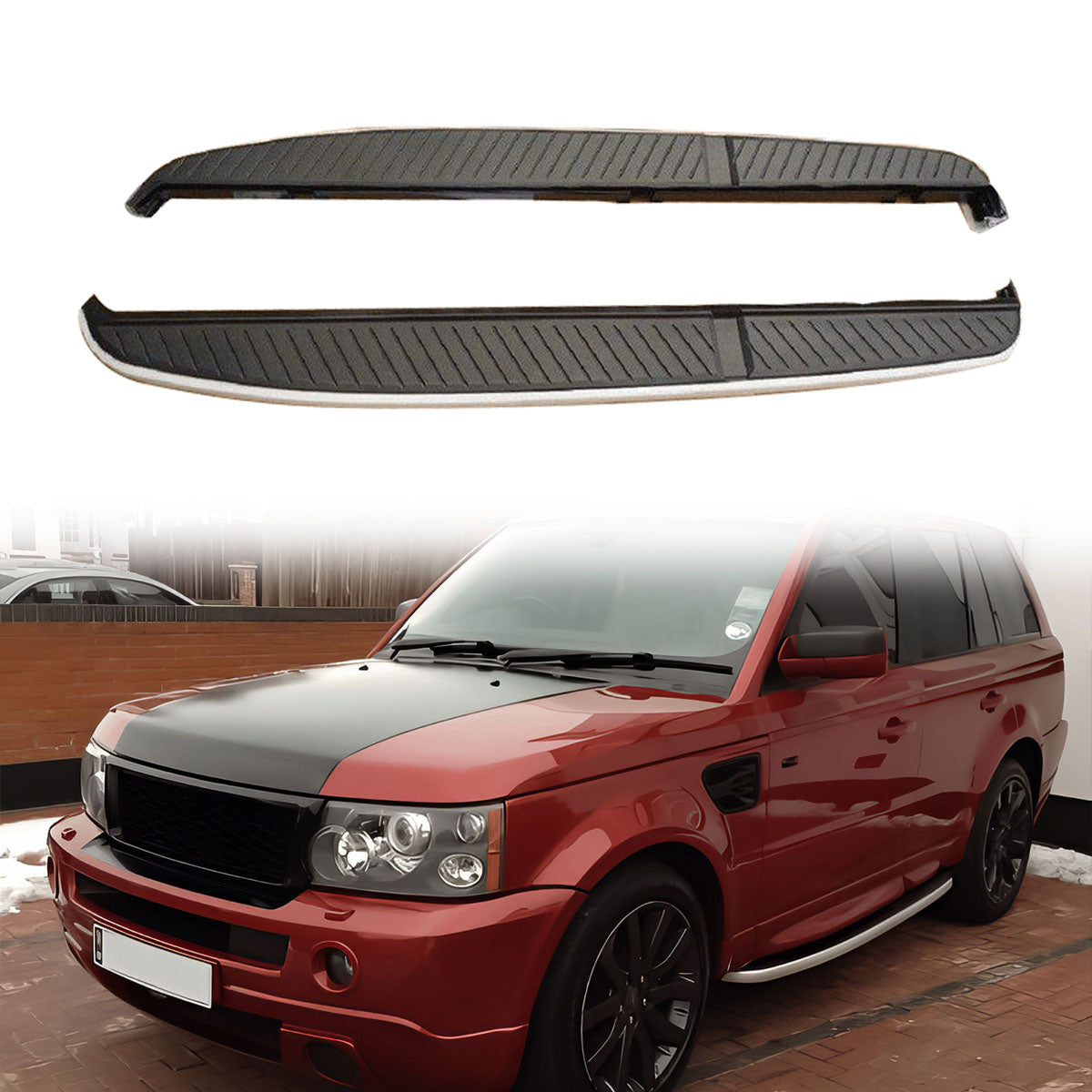 2006-2013 Land Rover Range Rover Sport OE Style Black Running Board