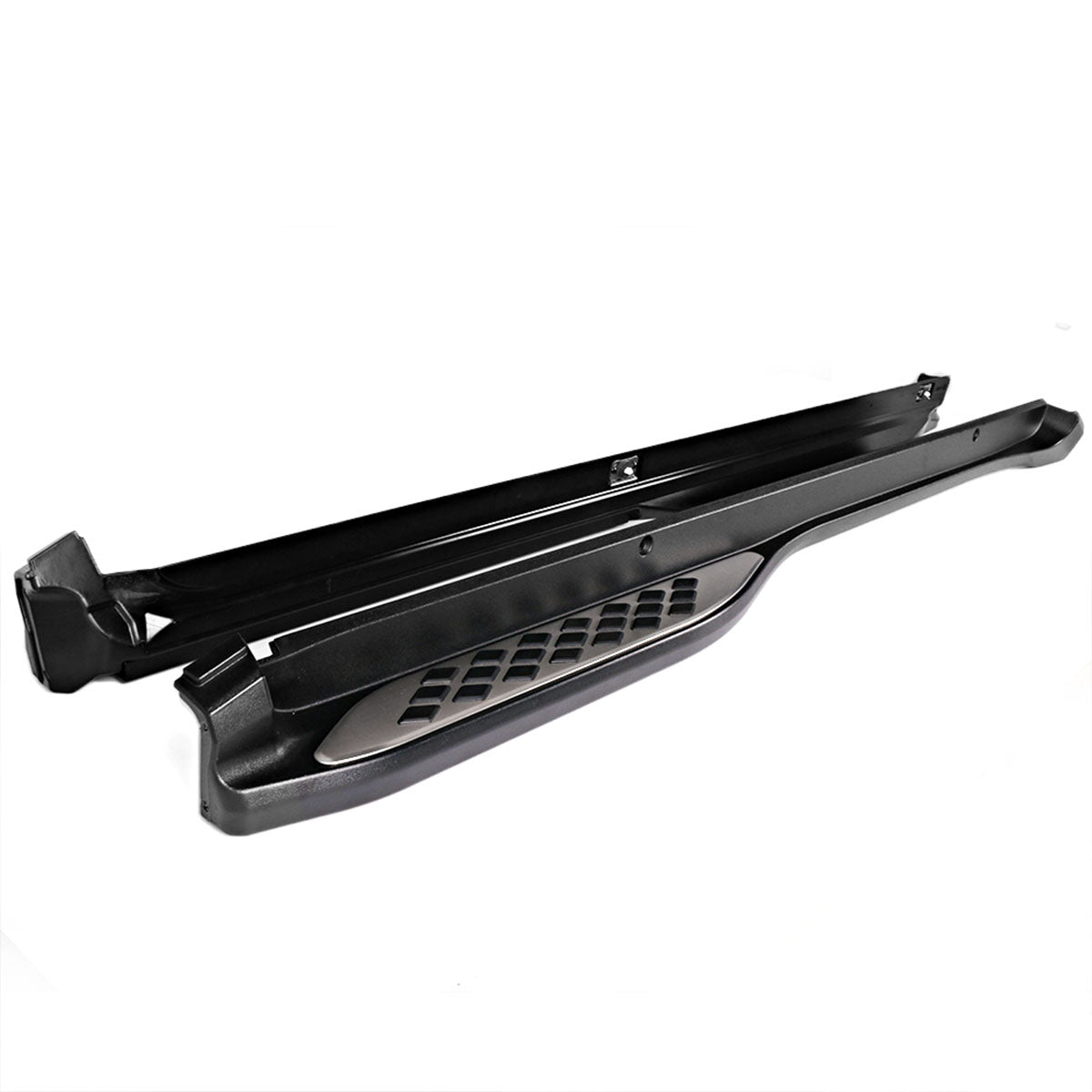 2018-2022 Toyota C-HR OE Style Black Silver Running Boards Aluminum