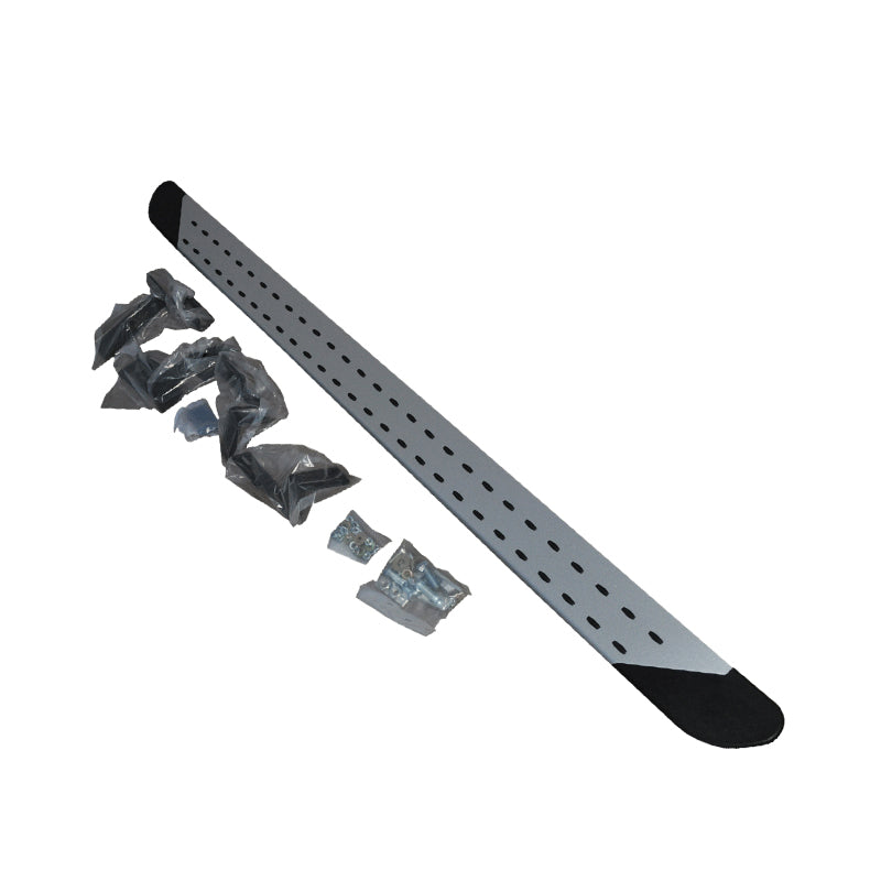 2007-2012 Toyota RAV4 OE Style Black Silver Running Board Aluminum