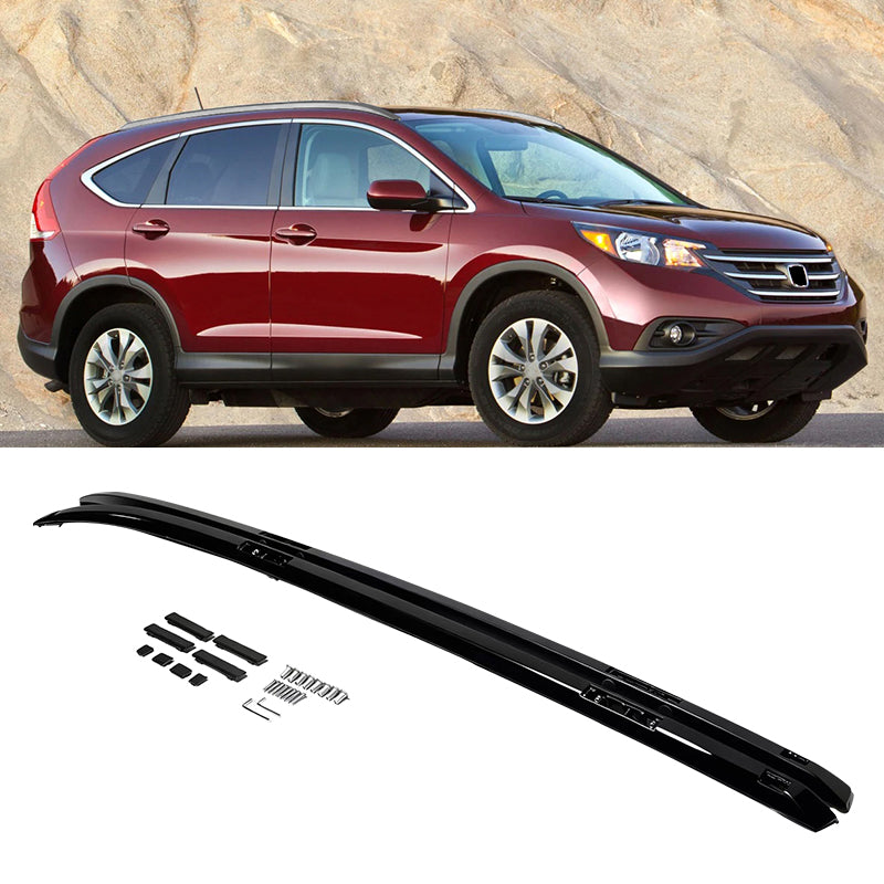 2012-2015 Honda CR-V OE Gloss Black Roof Rack Cross Bar ABS Plastic