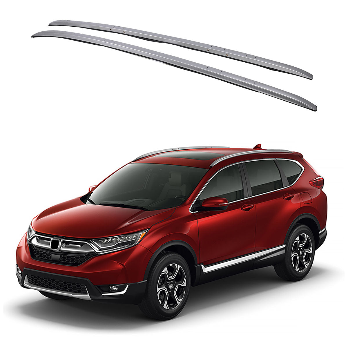 2017-2022 Honda CR-V OE Style Silver Roof Rack Cross Bar Aluminum