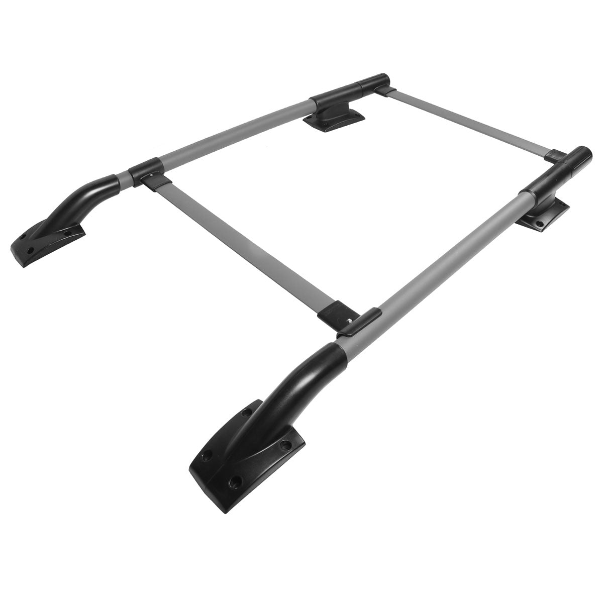 2005-2022 Nissan Frontier OE Grey Black Roof Rack Cross Bar Aluminum