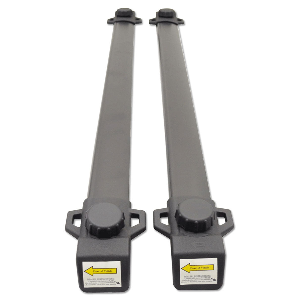 2009-2020 Dodge Journey OE Black Cross Bar Roof Rack Aluminum ABS