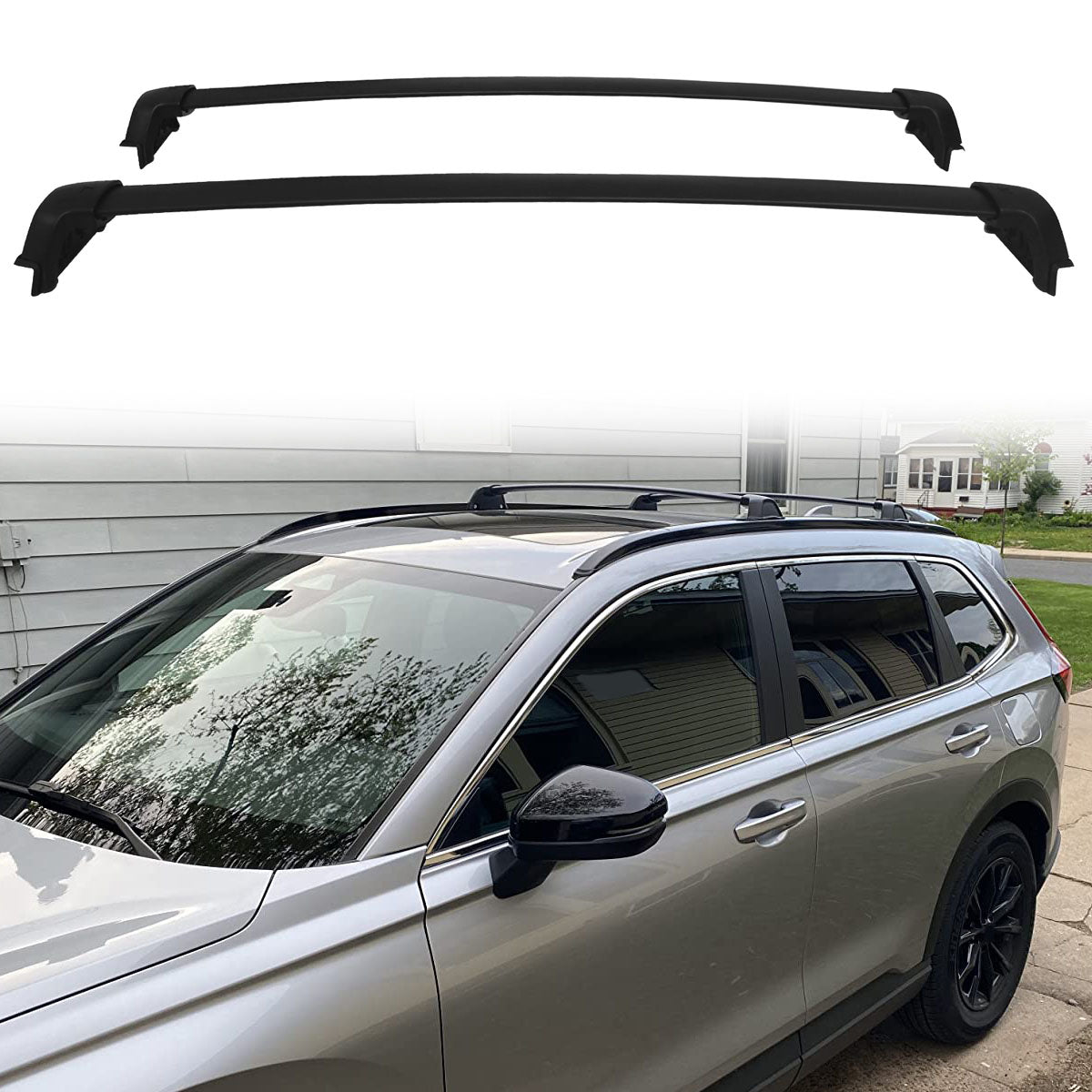 2023-2025 Honda CR-V 4DR Roof Rack Cargo Carrier Crossbars Aluminum