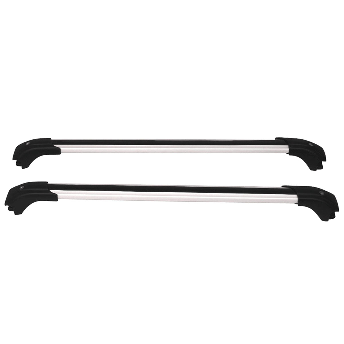 2014-2020 Nissan Rogue OE Luxury Black Roof Rack Cross Bar Aluminum