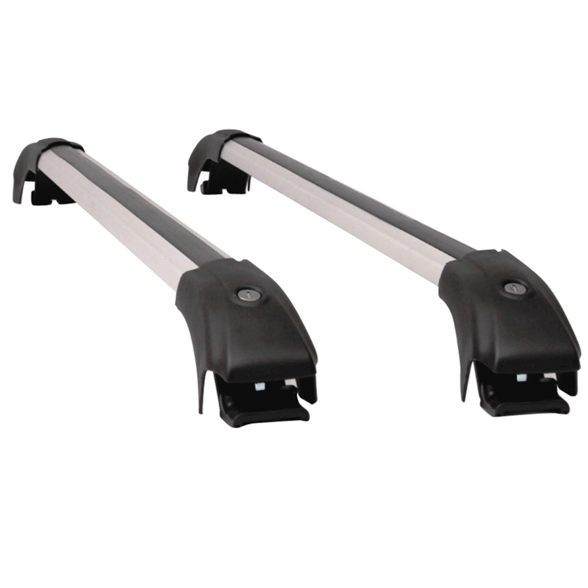 2014-2020 Nissan Rogue OE Luxury Black Roof Rack Cross Bar Aluminum