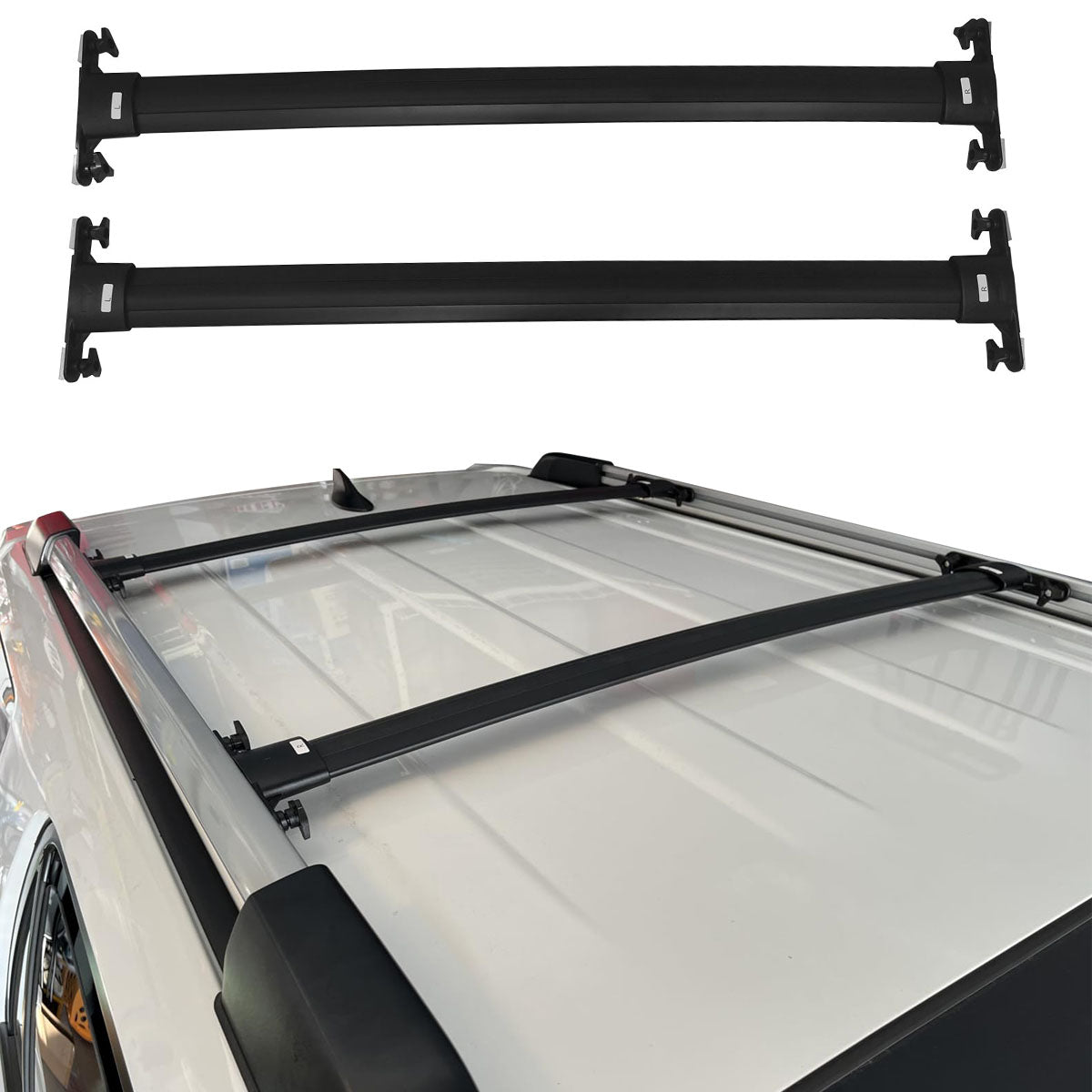 2010-2023 Toyota 4Runner Roof Rack Luggage Carrier Cross Bars Aluminum