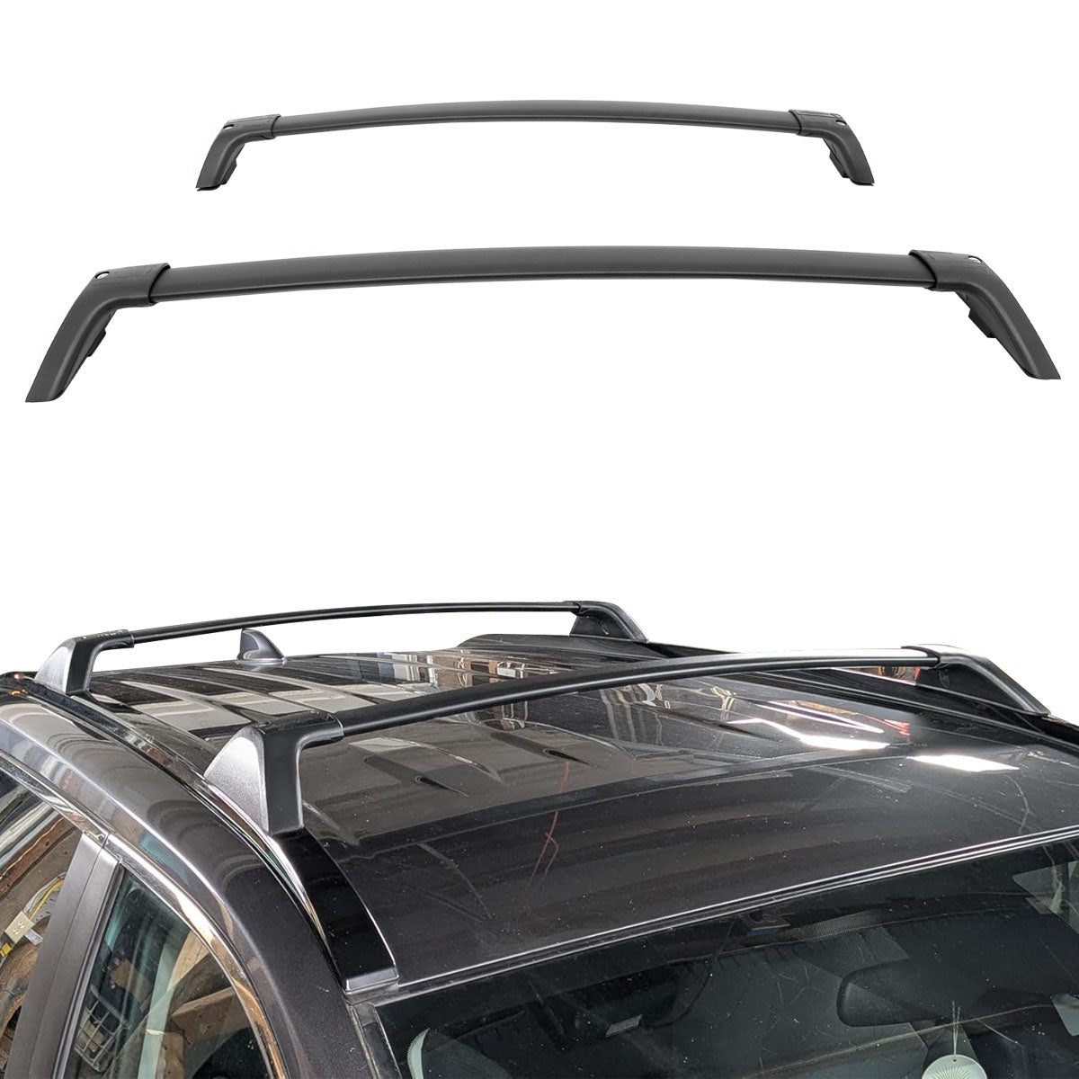 2019-2025 Toyota RAV4 2PCS Aluminum Roof Rack Cross Bars with Lock