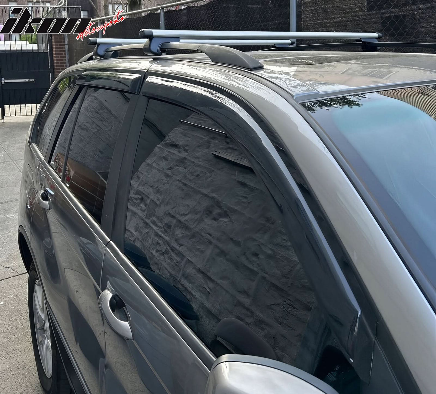Universal SUV Roof Rack Cross Bar Cargo Luggage Carrier Aluminum