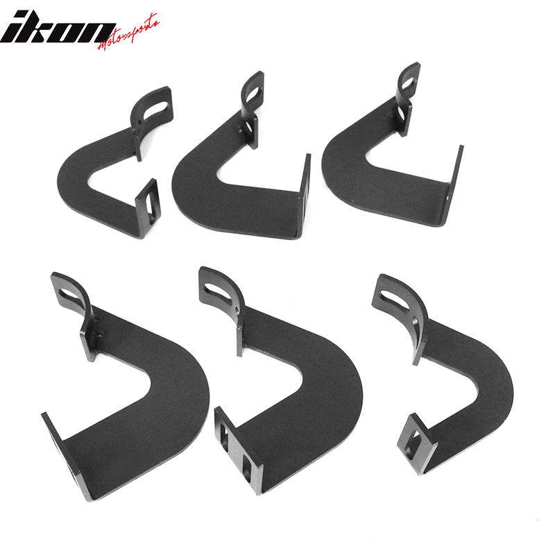2005-2022 Toyota Tacoma Double Cab BCK Style Black Running Boards