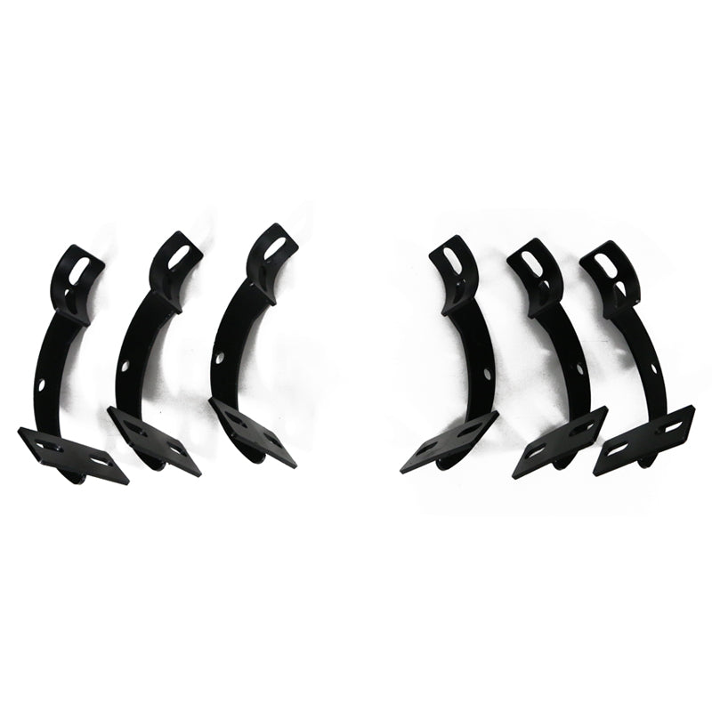 2009-2023 Dodge Ram Crew Cab BCT Style Black Running Boards Side Step