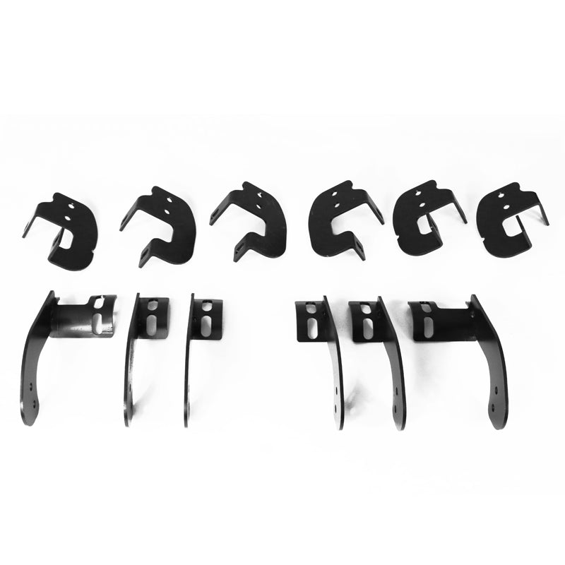 2015-2022 Ford F-150 SuperCrew Cab BCT Black Running Boards Side Step