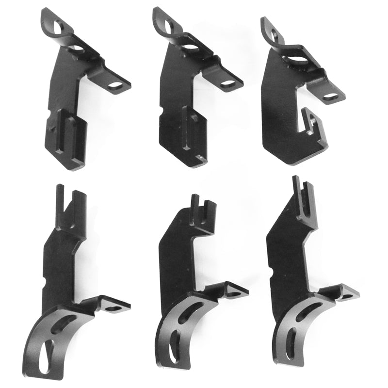 2007-2018 Jeep Wrangler 4Dr BCT Style Black Running Boards Side Steps