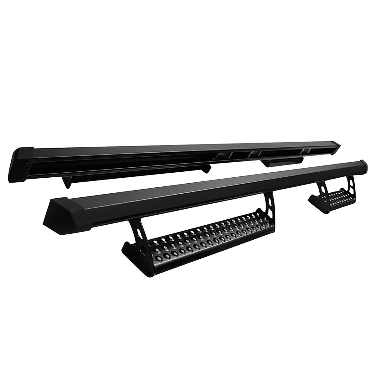 2005-2022 Toyota Tacoma Access Cab OE Style Black Running Boards Steel