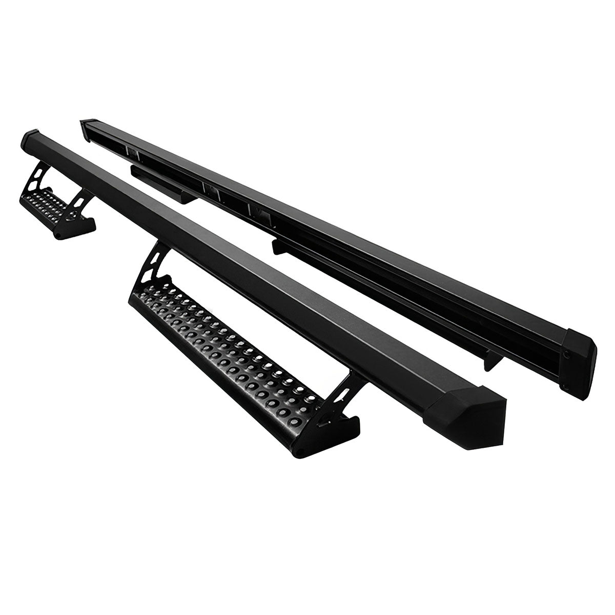 2005-2022 Toyota Tacoma Access Cab OE Style Black Running Boards Steel