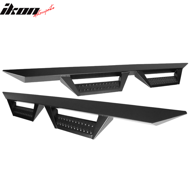2015-2022 Ford F-150 SuperCrew Cab BZ Black Running Boards Side Steps