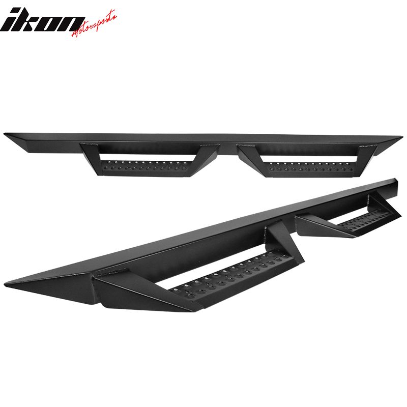 2005-2022 Toyota Tacoma Access Cab BZ Black Running Board Side Steps