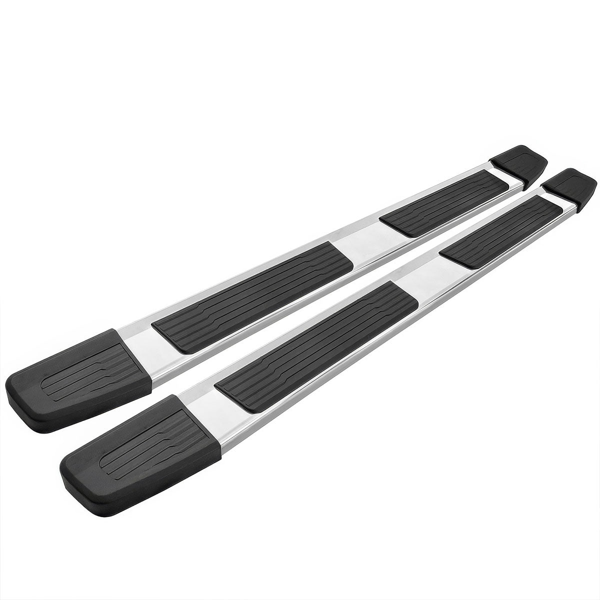 2019-2024 Chevy Silverado Sierra 1500 OE S6 Style Black Running Boards