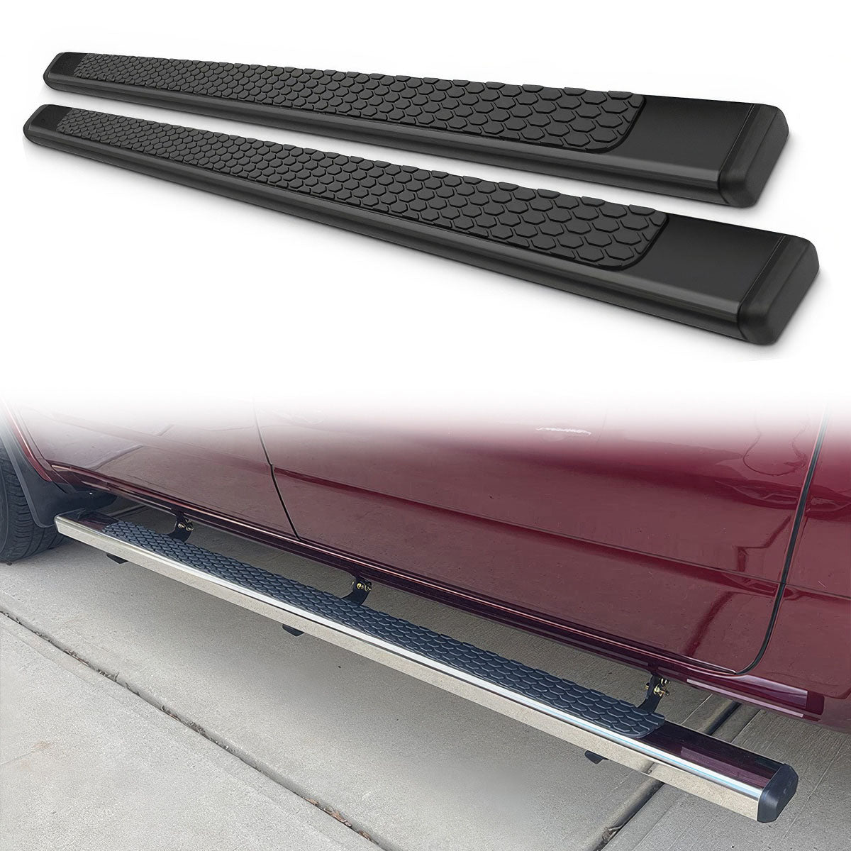 2019-2024 Ram 1500 Crew Cab Running Boards OE Style Side Step Bar