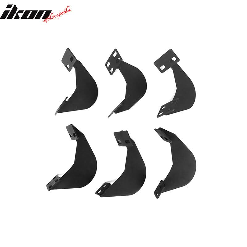 2009-2023 Dodge Ram 1500 IKON V1 Silver Running Boards Solid Steel