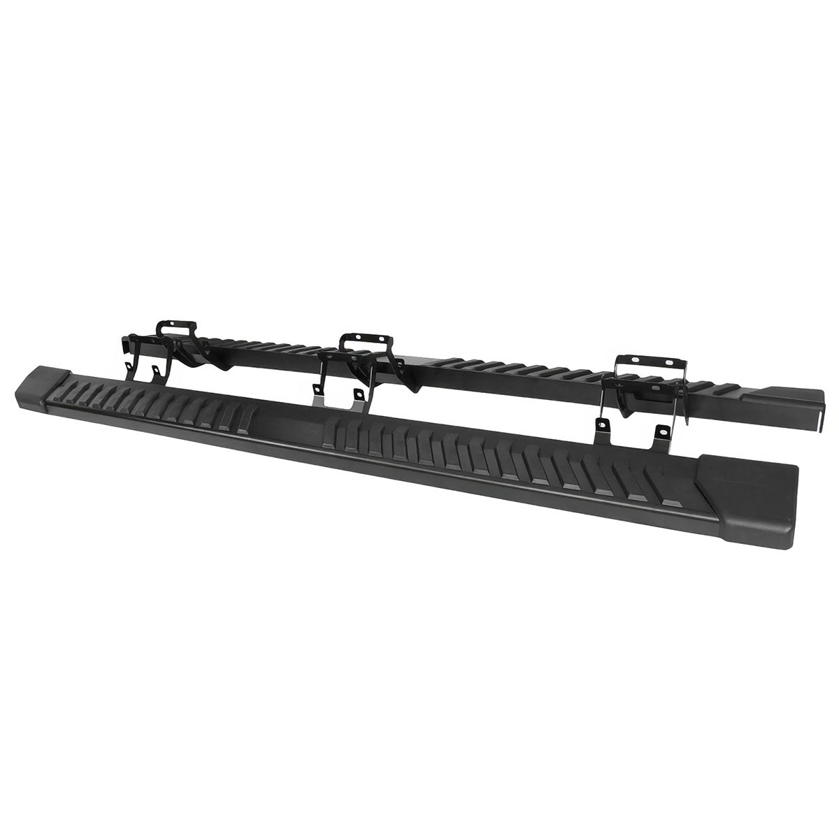 2015-2023 Ford F-150 Super Crew Cab V Running Boards Side Step Bars