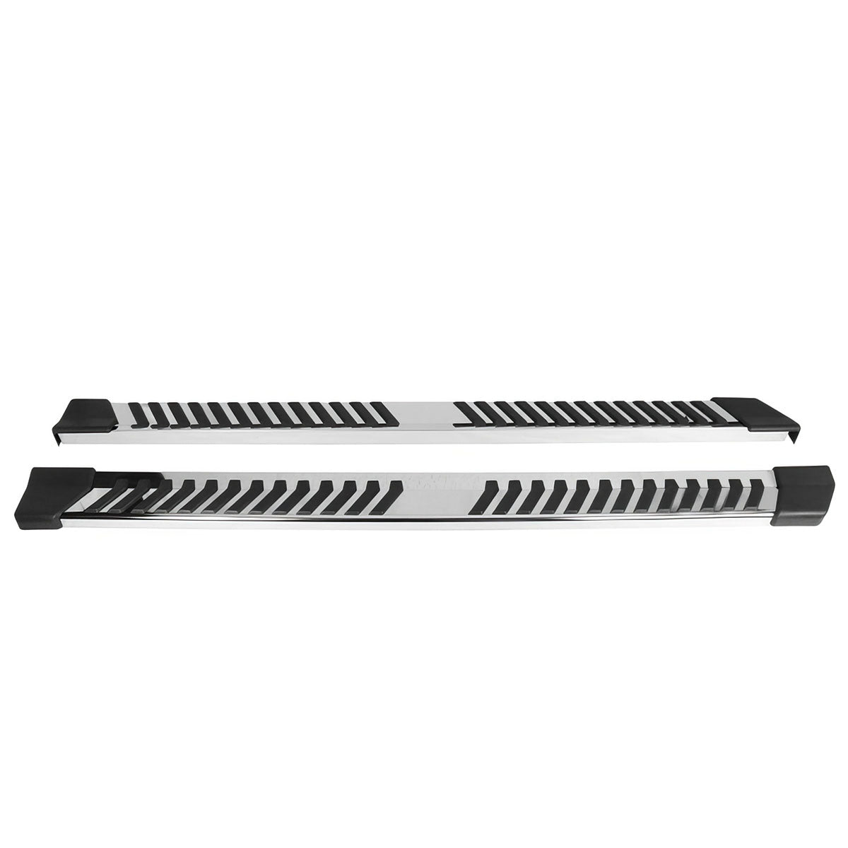 2015-2023 Ford F-150 Super Crew Cab V Running Boards Side Step Bars
