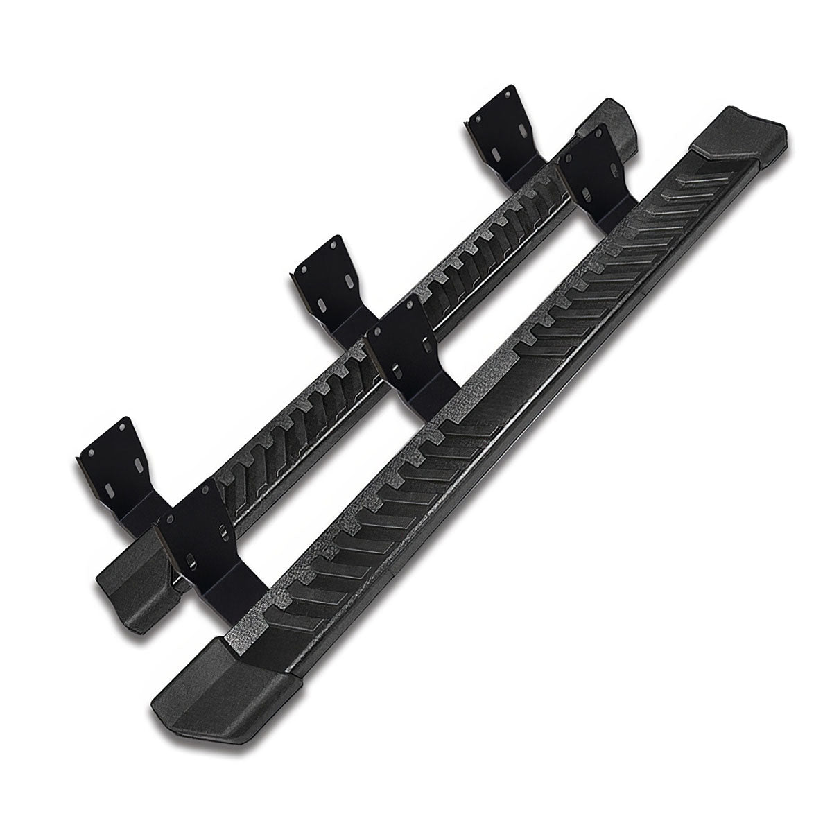 1999-2016 Ford F-250 Super Duty V Type Running Boards Stainless Steel