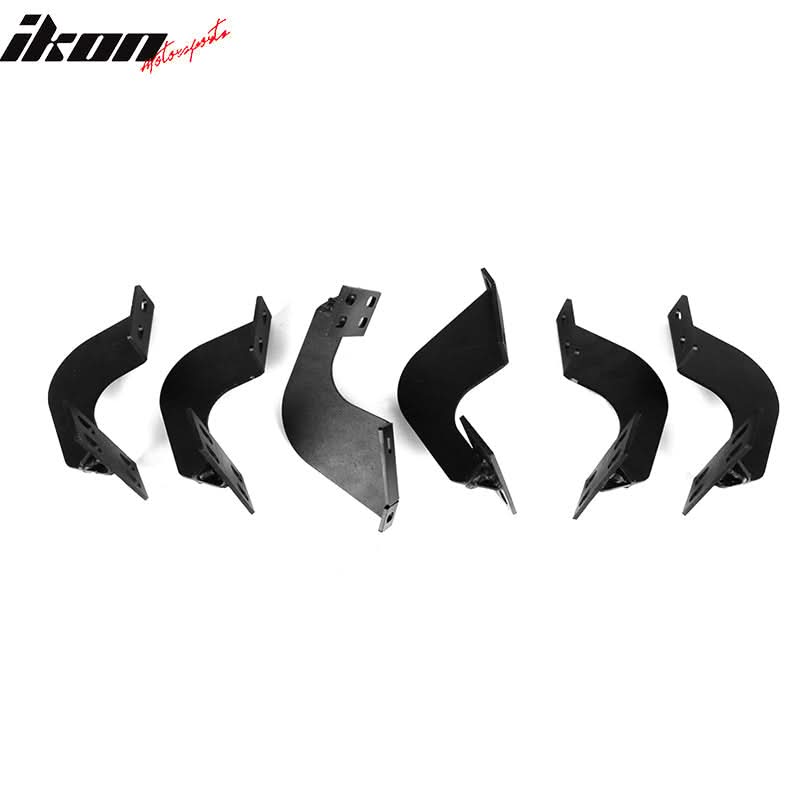 2007-2021 Toyota Tundra Crew Max IKON V1 Silver Running Boards Steel
