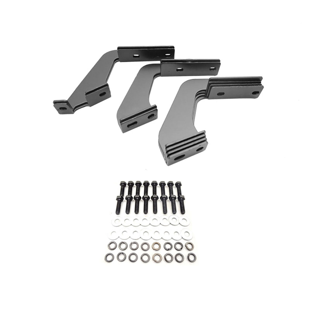 2007-2021 Toyota Tundra Double Cab OE Silver Running Boards Aluminum