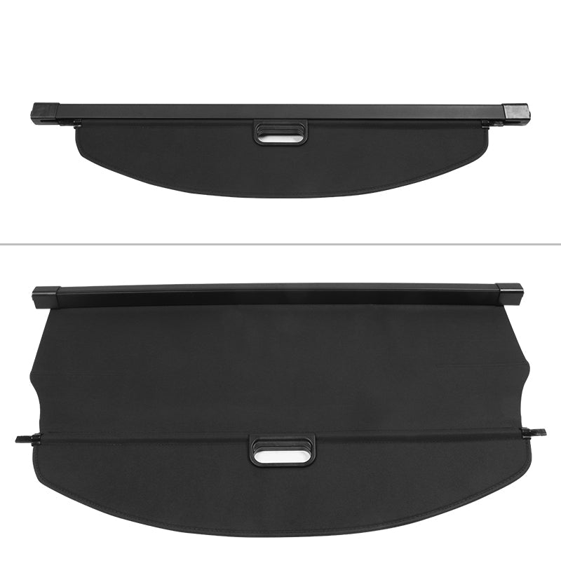 2019-2025 Acura RDX Black Tonneau Cargo Shade Cover Vinyl Aluminum Rod