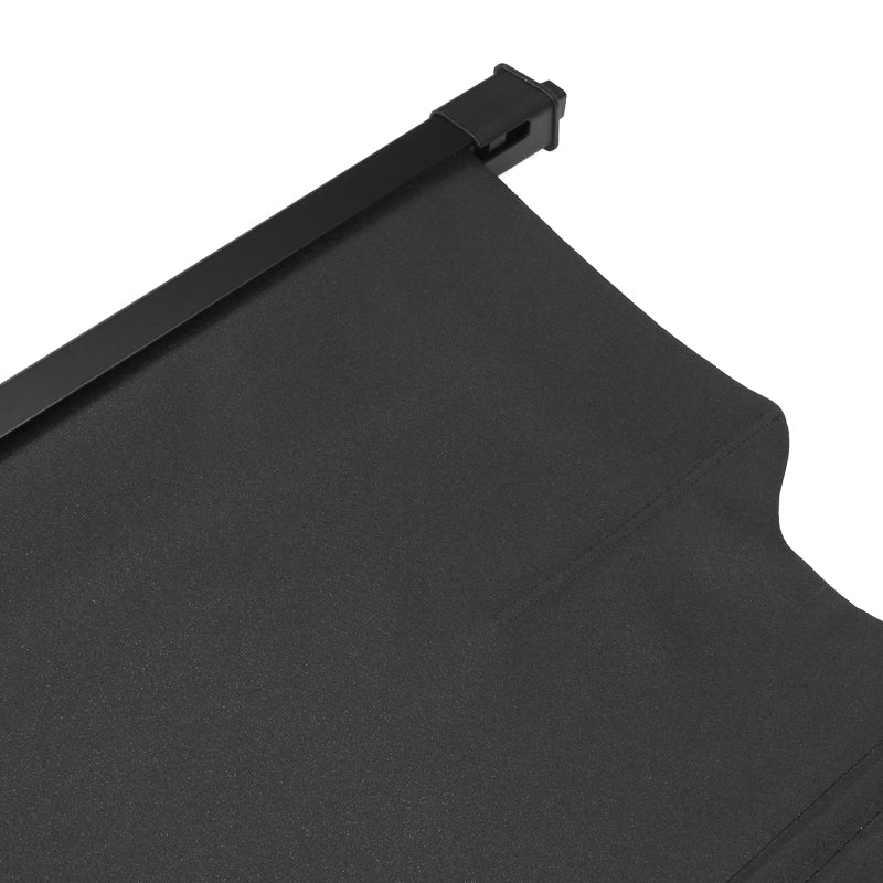 2019-2025 Chevrolet Blazer Black Trunk Cargo Cover PVC Aluminum Rod
