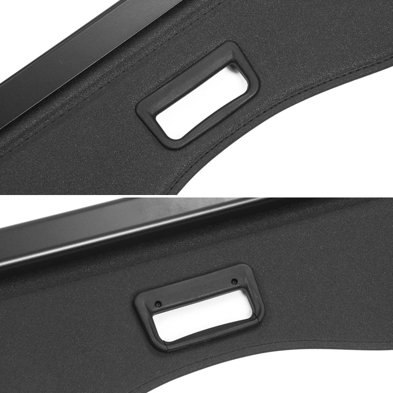 2019-2025 Chevrolet Blazer Black Trunk Cargo Cover PVC Aluminum Rod