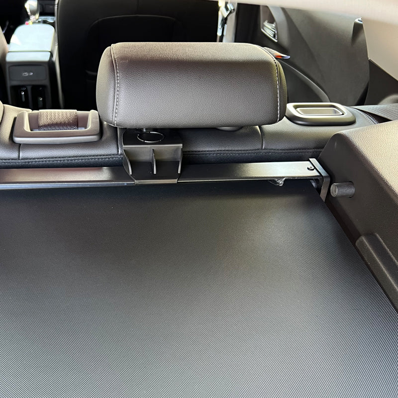 2024-2025 Chevrolet Trax Black Retractable Rear Trunk Cargo Cover Canv