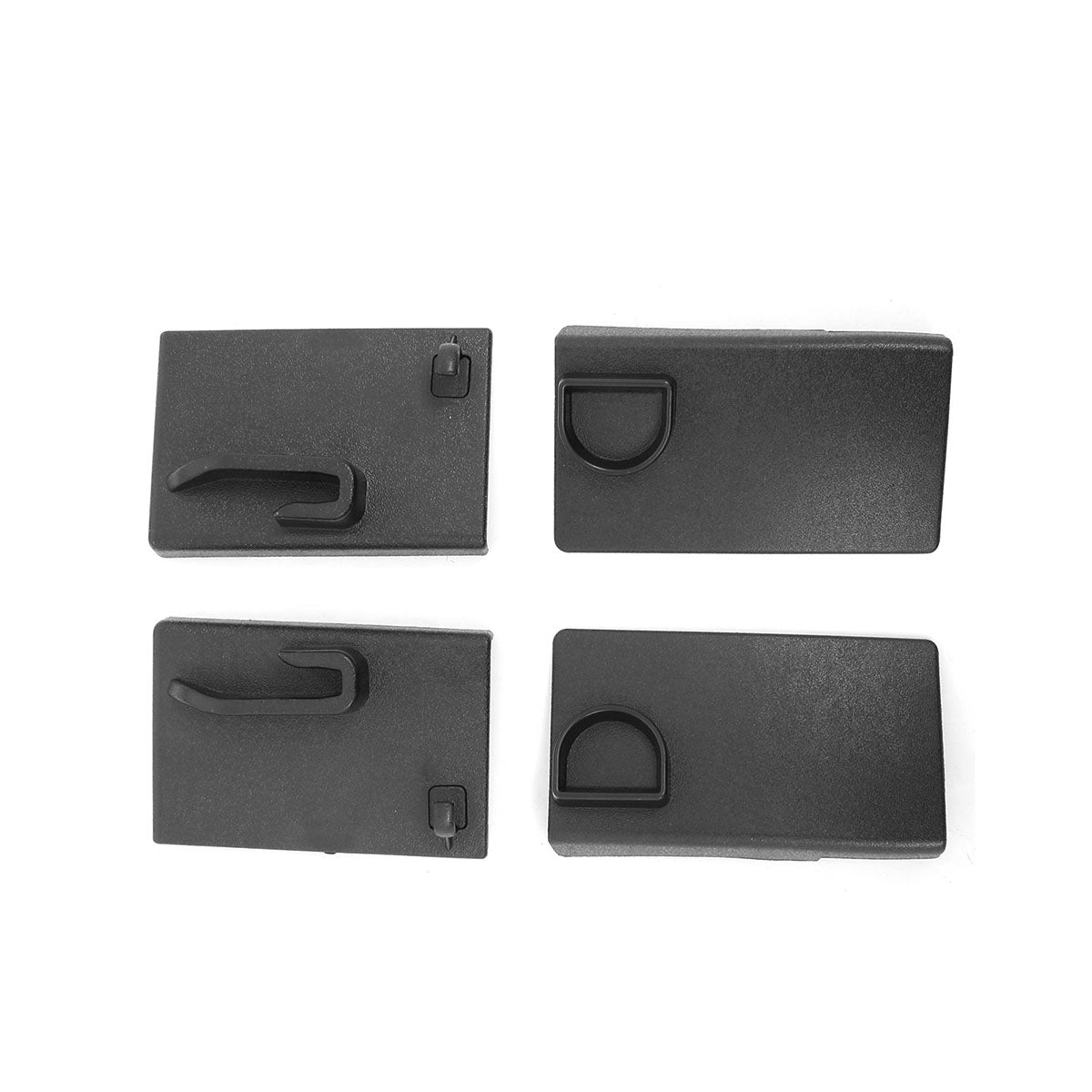 2021-2025 Ford Bronco 4-Door Black Retractable Rear Trunk Cargo Cover
