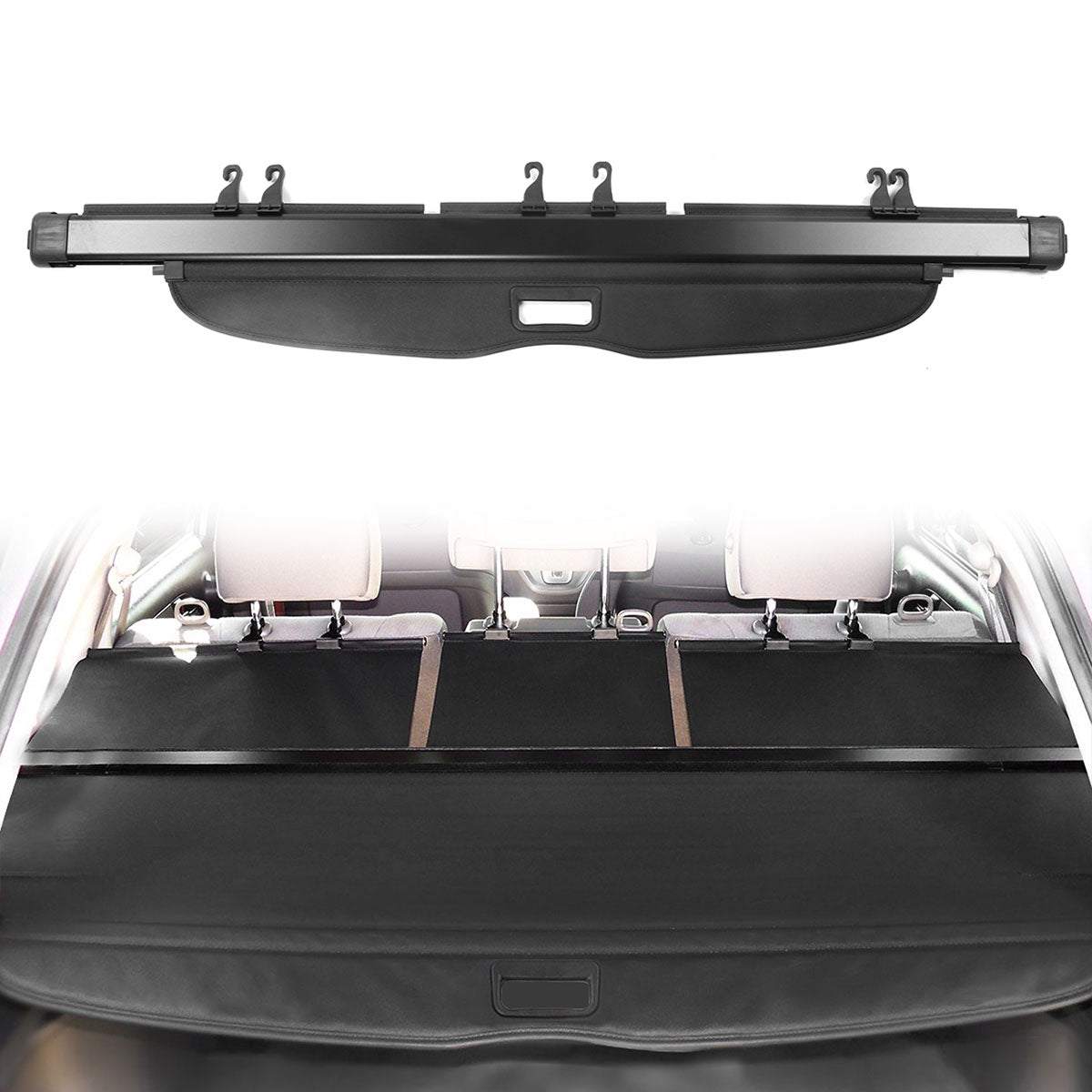 2007-2011 CRV OE Style Retractable Cargo Security Trunk Cover