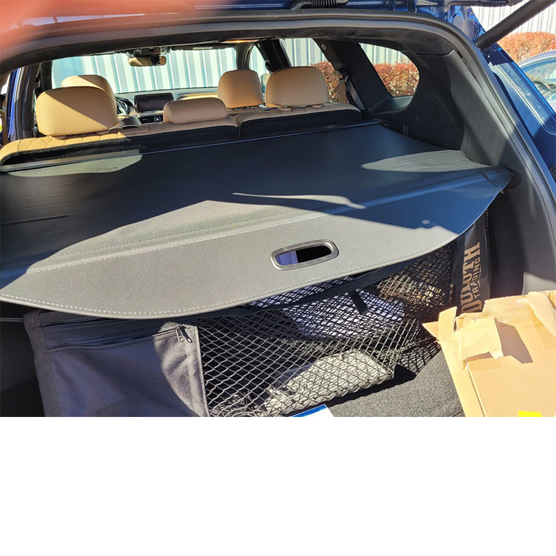 2019-2023 Hyundai Santa Fe Gray Retractable Cargo Cover Vinyl Aluminum