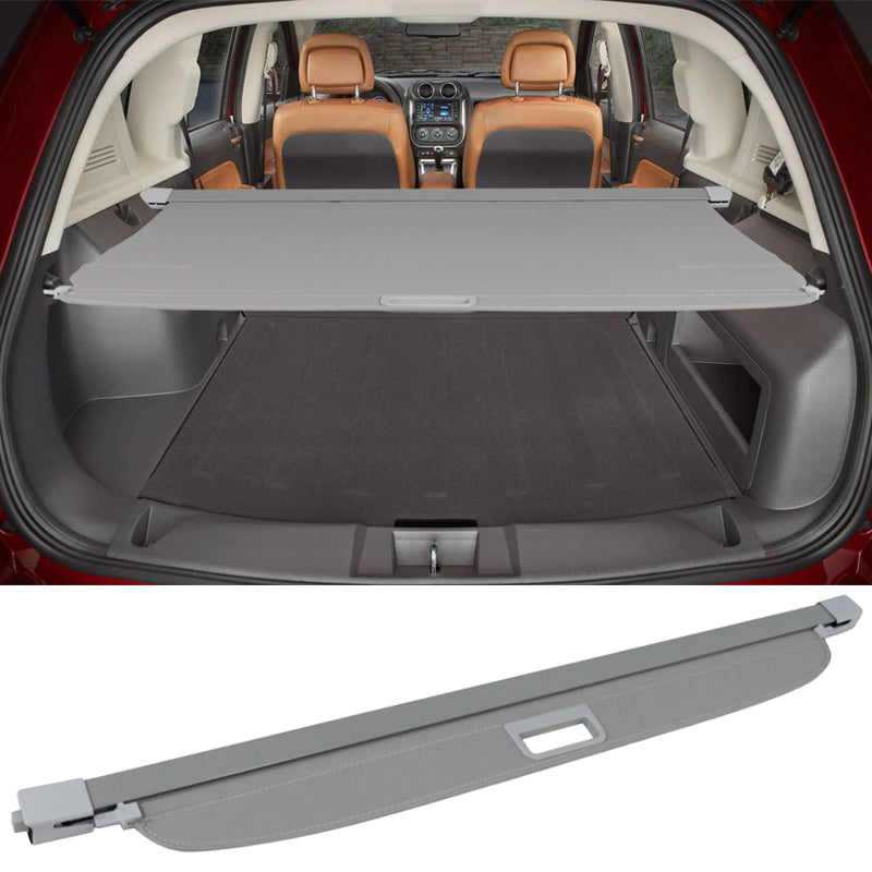 2007-2017 Jeep Compass Patriot Retractable Tonneau Cargo Shade Cover