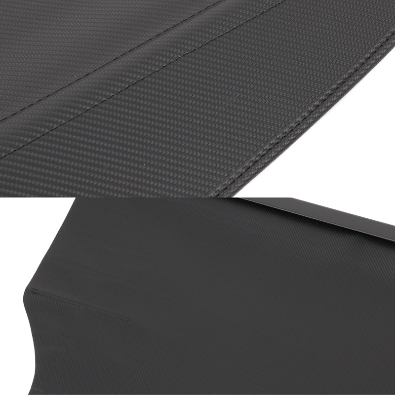 2022-2024 Kia EV6 Carbon Fiber Print Retractable Rear Cargo Cover