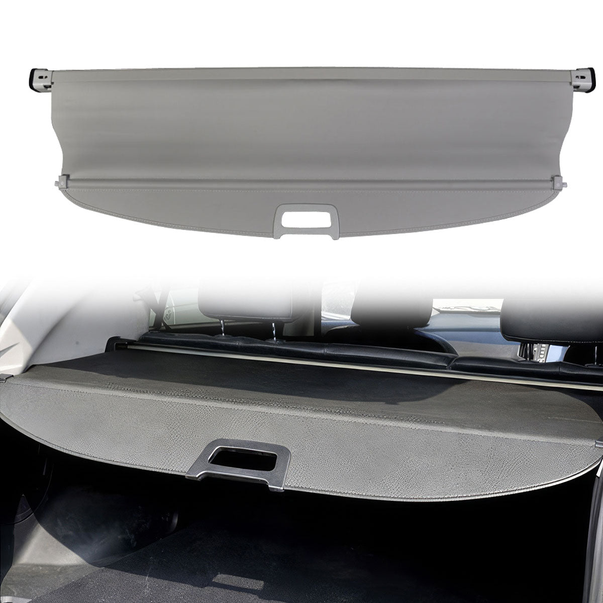 2011-2013 Kia Sorento OEM Style Gray Retractable Cargo Cover